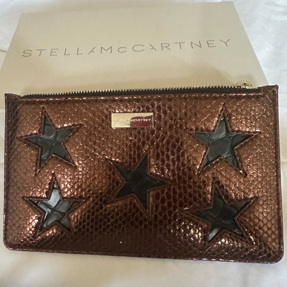 Stella McCartney Copper Star Pouch